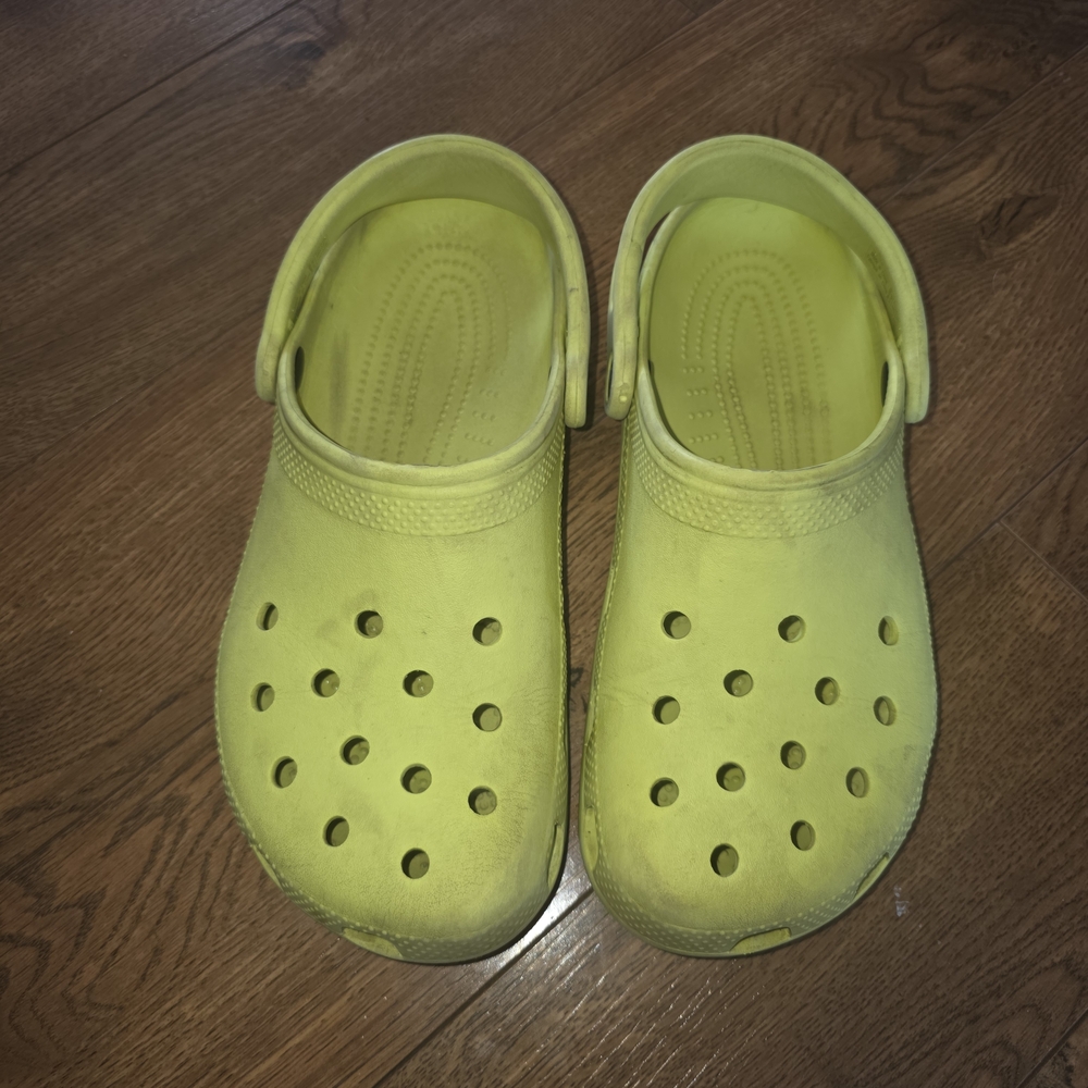 CROCS Bright Yellow Clogs